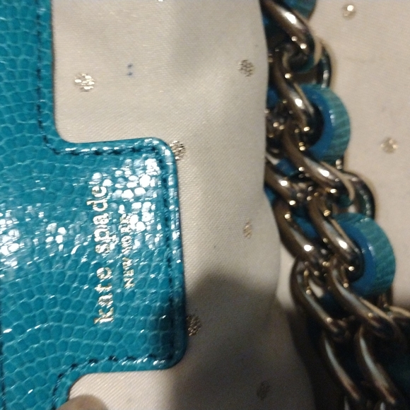 Millennial KATE SPADE teal leather KATE SPADE BAG - Picture 3 of 4